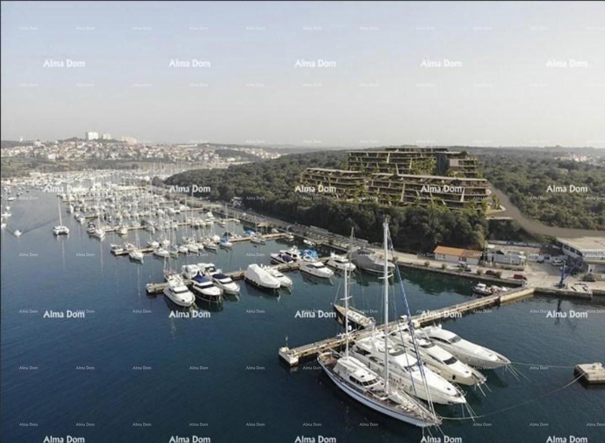 Vendita di appartamenti moderni in un edificio esclusivo con vista sulla marina, Pula!