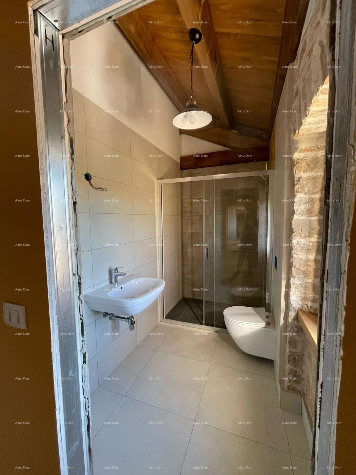 Ristrutturata casa istriana con piscina e giardino – posizione tranquilla, comune di Barban