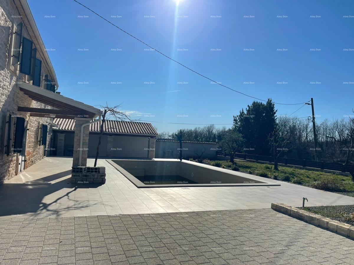 Ristrutturata casa istriana con piscina e giardino – posizione tranquilla, comune di Barban