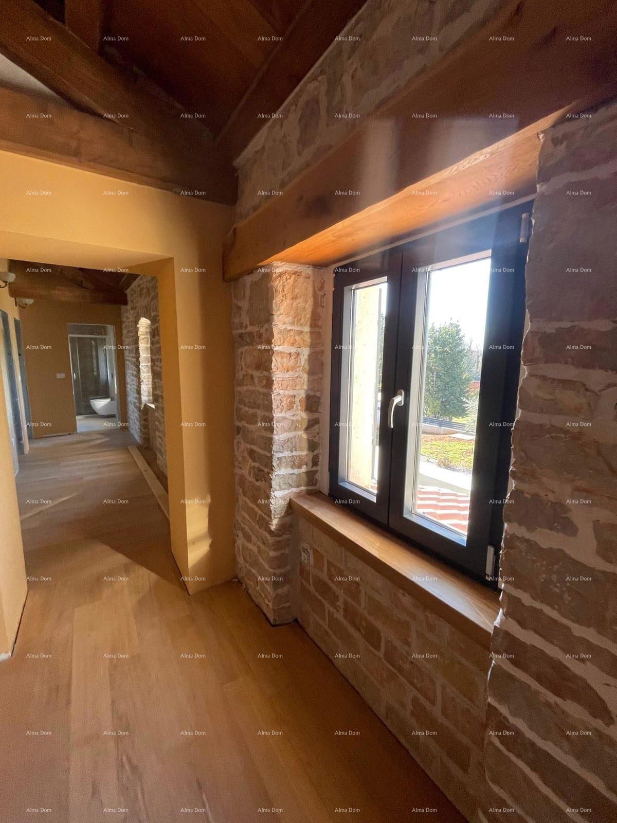 Ristrutturata casa istriana con piscina e giardino – posizione tranquilla, comune di Barban