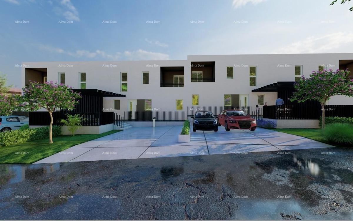 PARENZO - Moderna casa bifamiliare con giardino privato (Casa B)