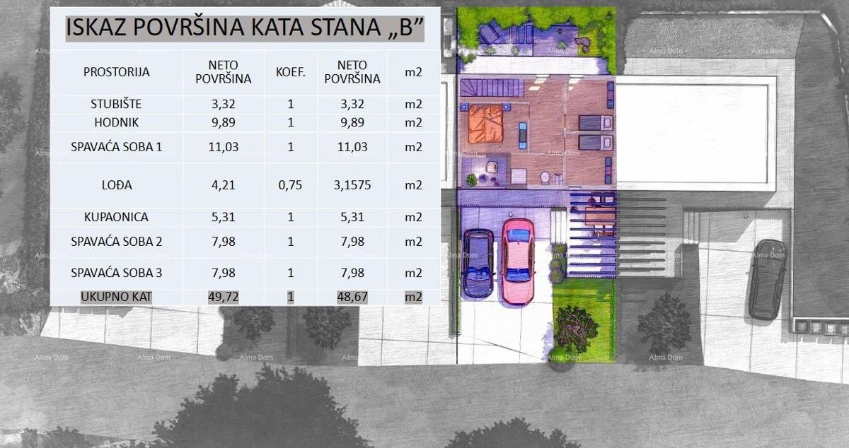 PARENZO - Moderna casa bifamiliare con giardino privato (Casa B)