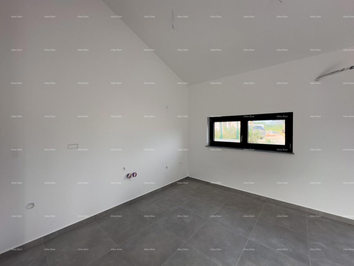 BARBAN, KOŽLJANI - Nuova costruzione / Duplex, parte destra. Luogo ecologico