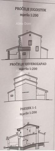 In vendita casa familiare in una zona tranquilla nei dintorni di Labin