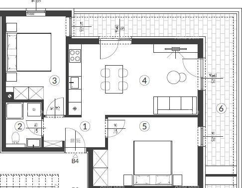 Vendita di appartamenti nel nuovo progetto, Pula! B4