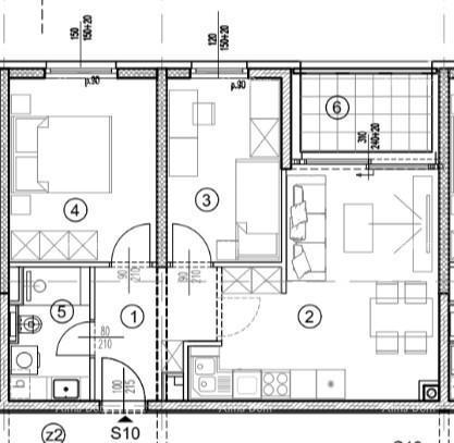 Appartamenti in vendita in un nuovo progetto residenziale in una posizione esclusiva, a 300 m dal mare, Pola,