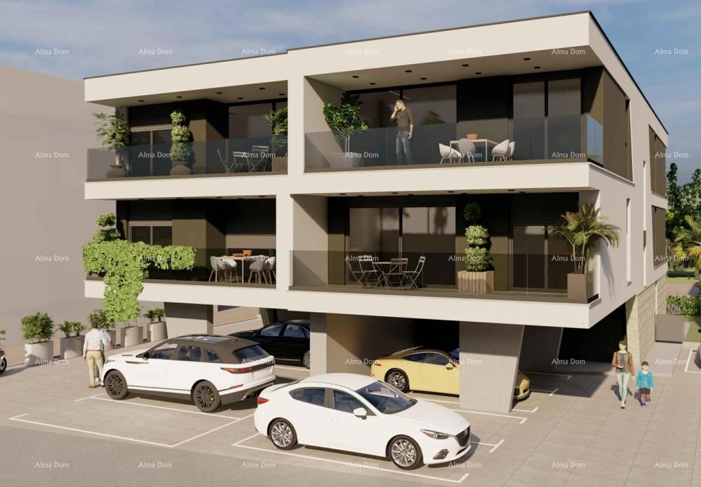 Nuova costruzione! Medulin! Vendita. Due nuovi edifici, 200 metri dal mare. Vicinanza diretta all'hotel Medulin.