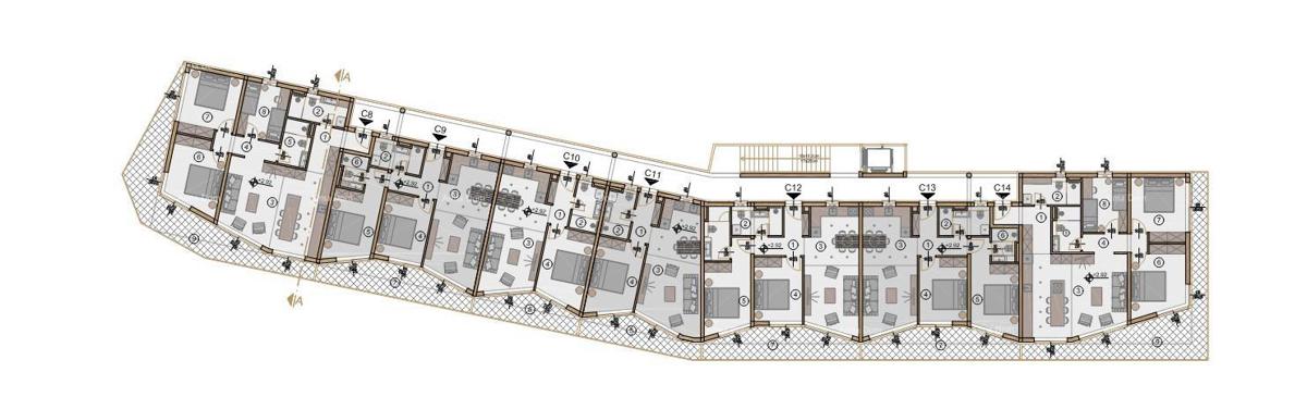 Vendita di appartamenti moderni in un edificio esclusivo con vista sulla Marina, Pola!