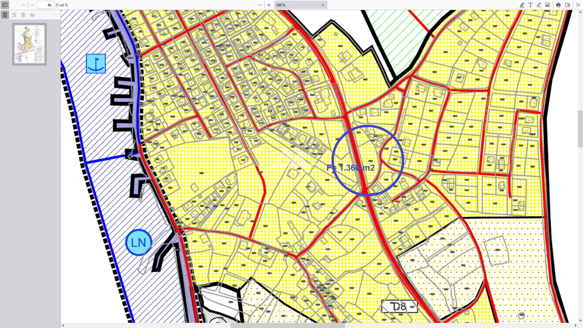 ROVANJSKA .- TERRENO EDIFICABILE 1360 M2 - € 170.000