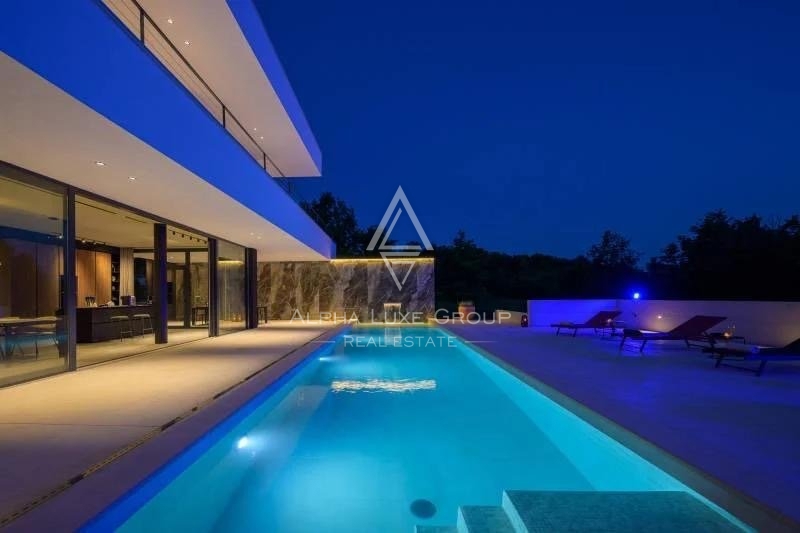 Villa moderna spettacolare nei pressi di Grožnjan, Istria