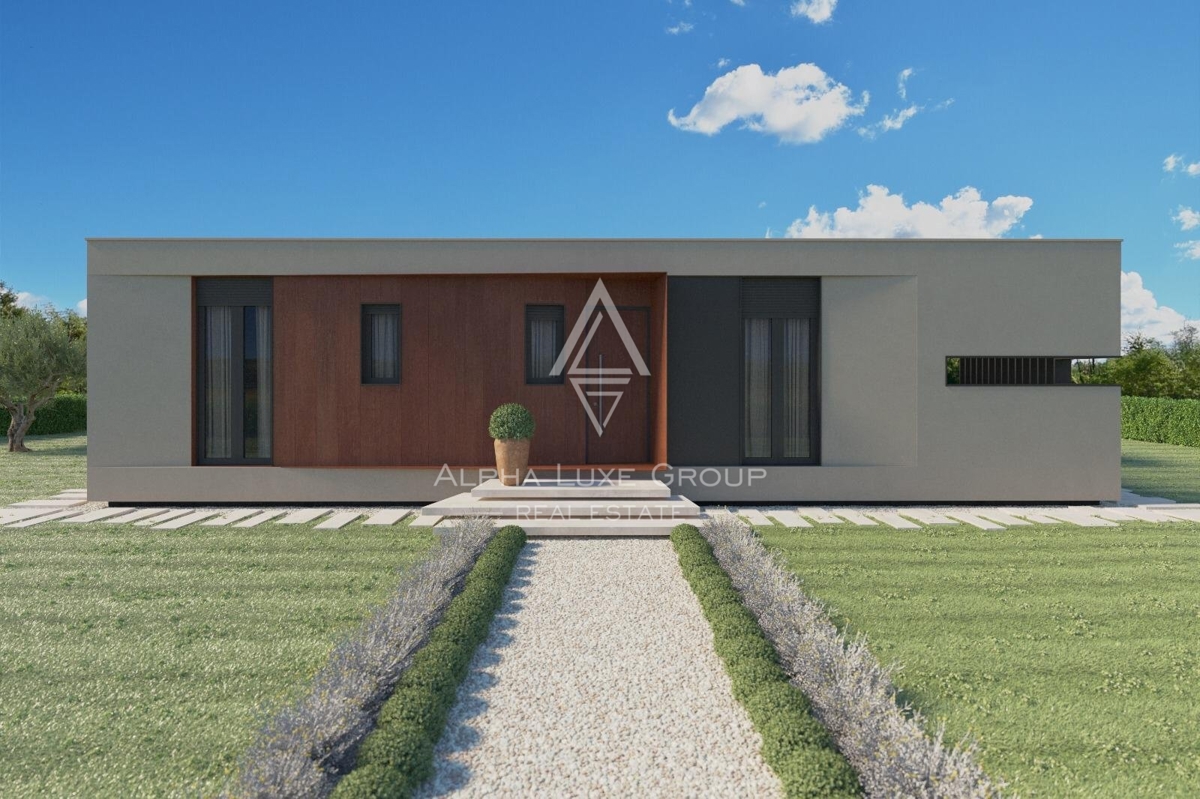Poreč: Villa singola contemporanea con piscina in vendita