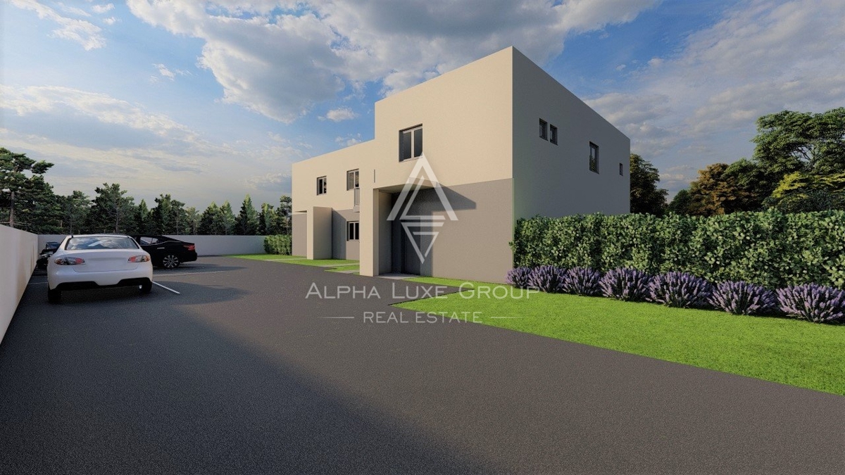 Novigrad, Istria – Appartamento moderno p. terra, giard.