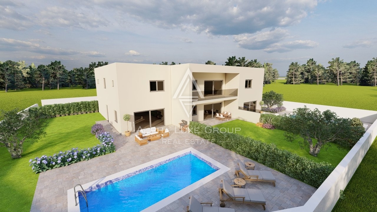 Novigrad, Istria – Appartamento moderno p. terra, giard.