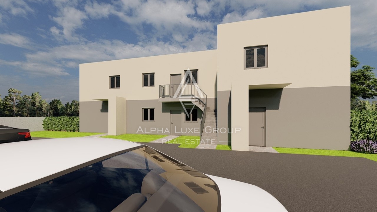 Novigrad, Istria – Appartamento moderno p. terra, giard.