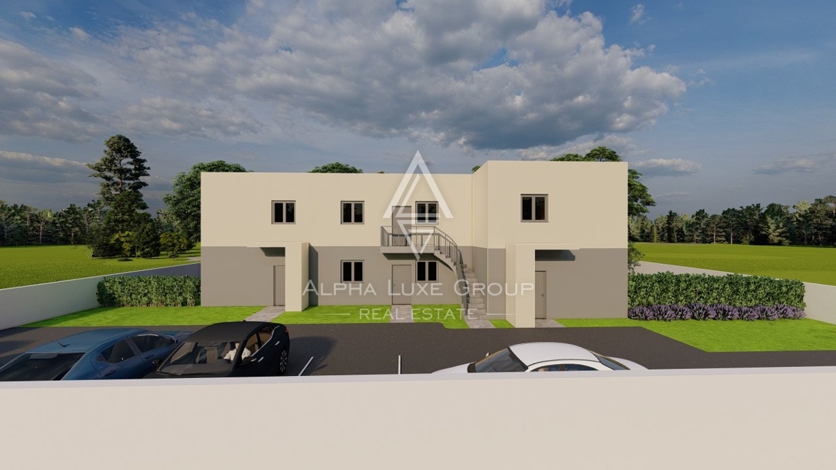 Novigrad, Istria – Appartamento moderno p. terra, giard.