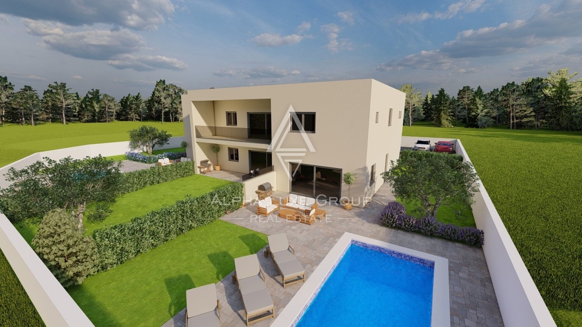 Novigrad, Istria – Appartamento moderno p. terra, giard.