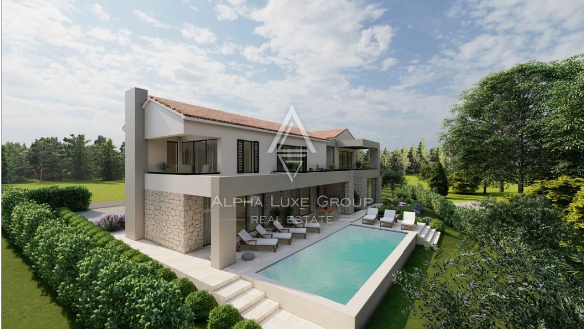 Villa di lusso con piscina e vista mare, Istria, Parenzo