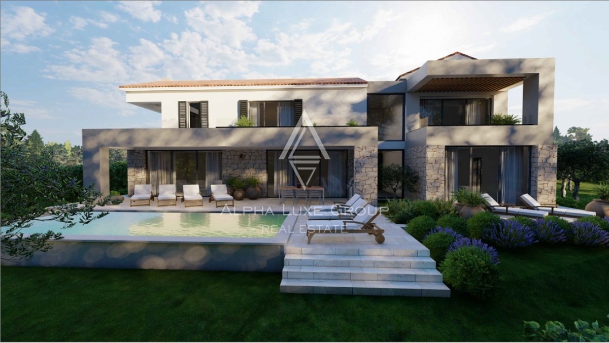 Villa di lusso con piscina e vista mare, Istria, Parenzo