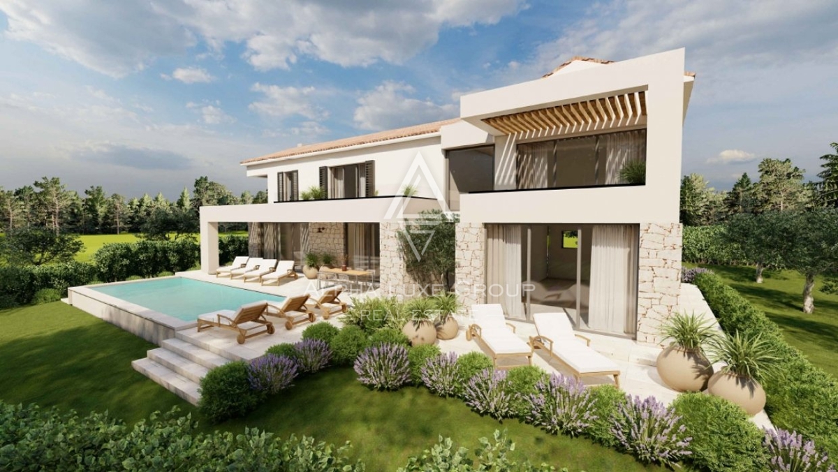 Villa di lusso con piscina e vista mare, Istria, Parenzo