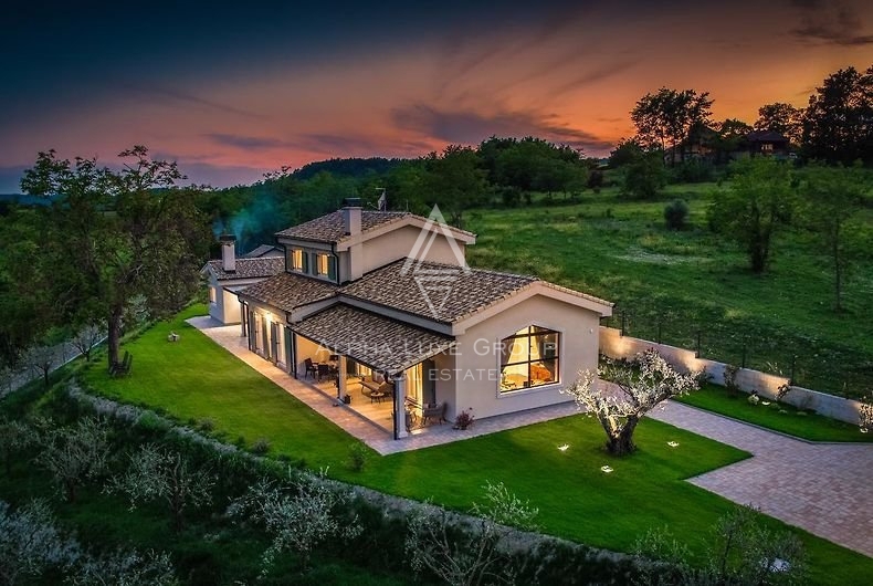 Istria, Grožnjan, Villa di lusso isolata con vista panoramica