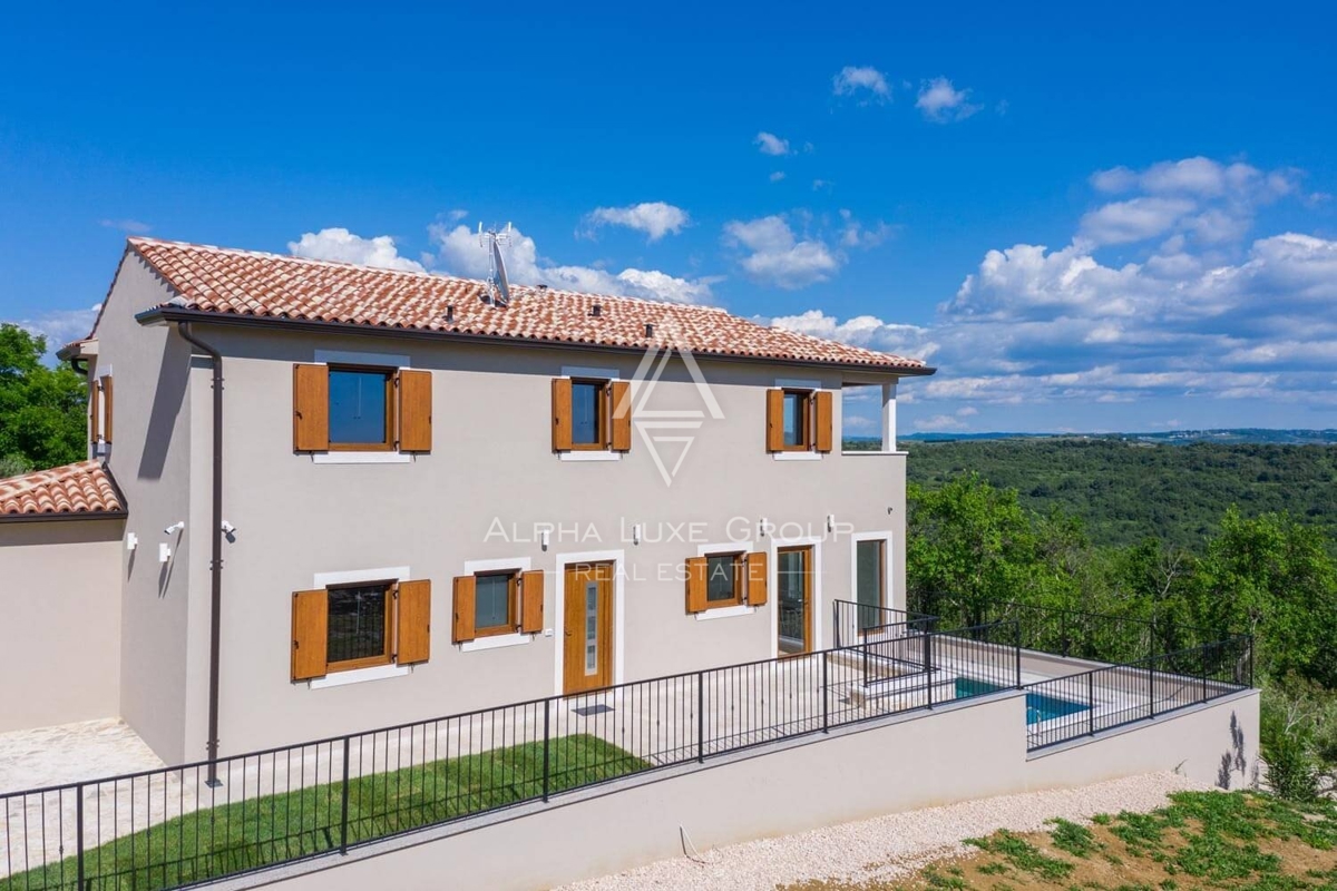 Bella casa indipendente con piscina, Istria, Buie