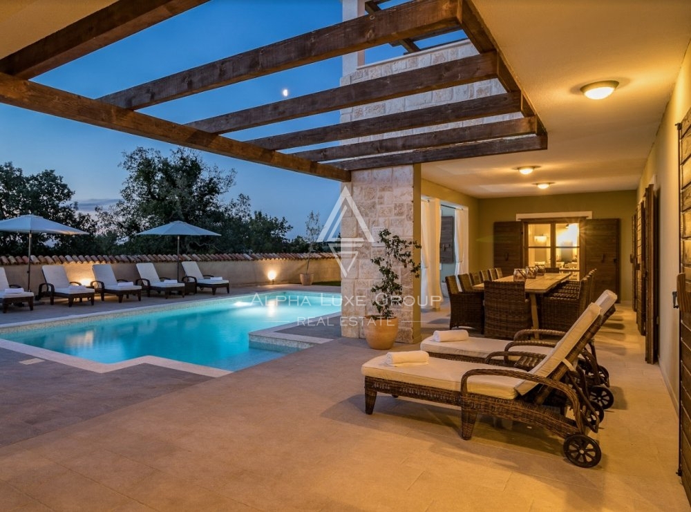 Incantevole villa con piscina, Istria, Svetvinčenat