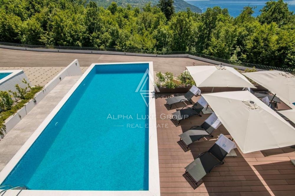 Villa bifamiliare con vista panoramica sul mare, Istria, Opatija