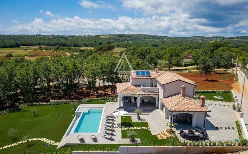 Bella villa con piscina, Istria, Vižinada