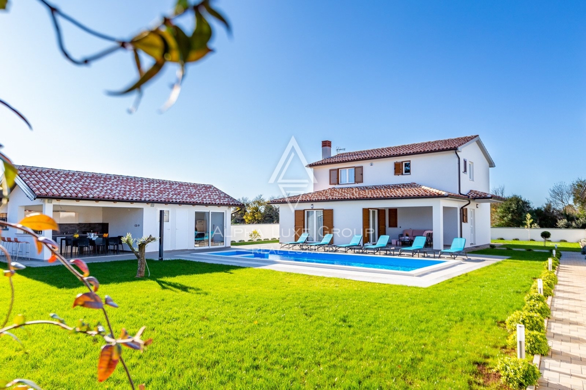 Casa moderna con piscina e sauna, Istria, Ližnjan