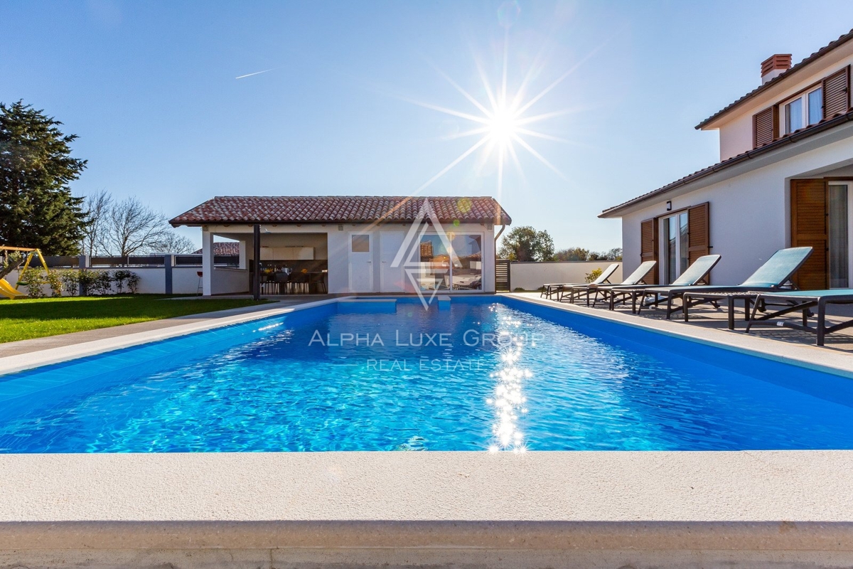 Casa moderna con piscina e sauna, Istria, Ližnjan