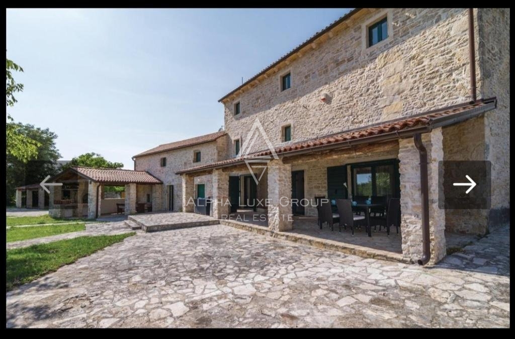 Villa in pietra ristrutturata con piscina, Istria, Barban