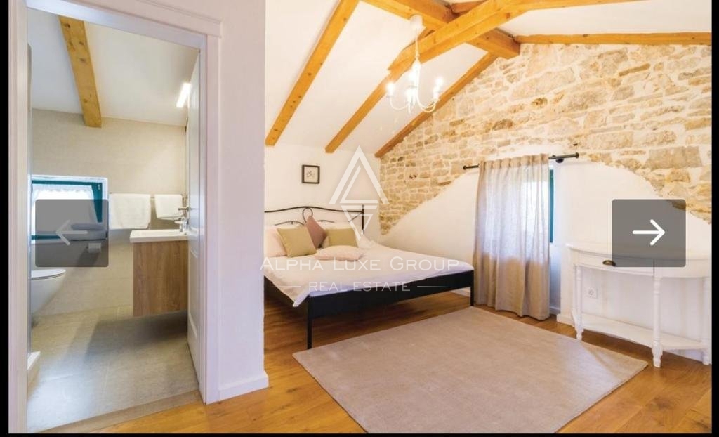 Villa in pietra ristrutturata con piscina, Istria, Barban