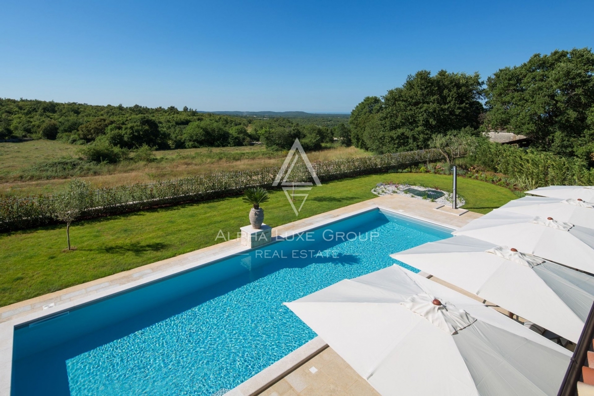 Kanfanar, Istria: Villa opulenta con piscina e attrezzature sportive