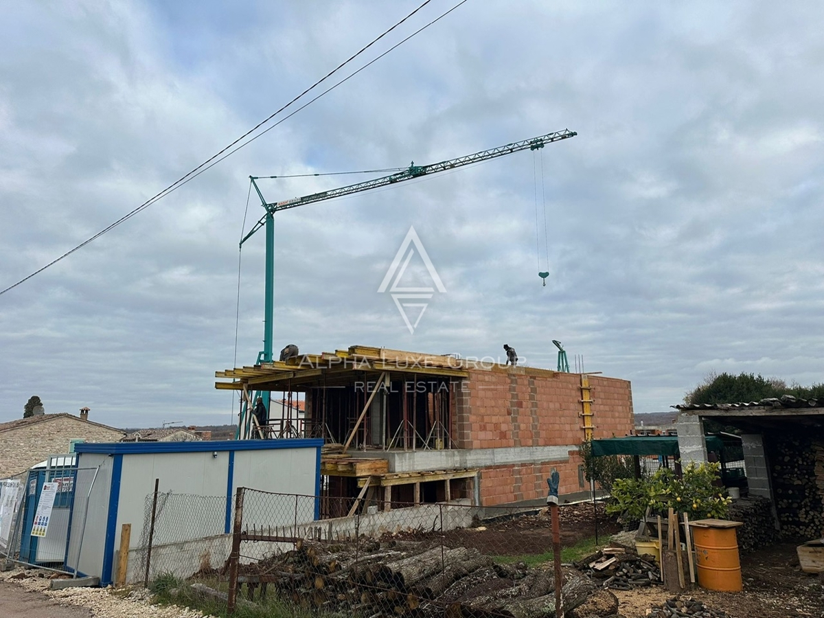 Istria, Tar: Appartamento con Terrazza e Vista sul Mare