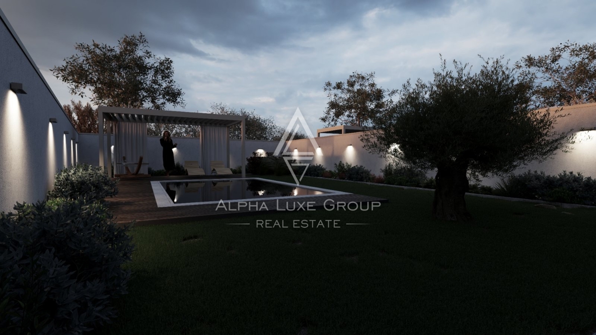 Istria, Tar: Appartamento con Terrazza e Vista sul Mare