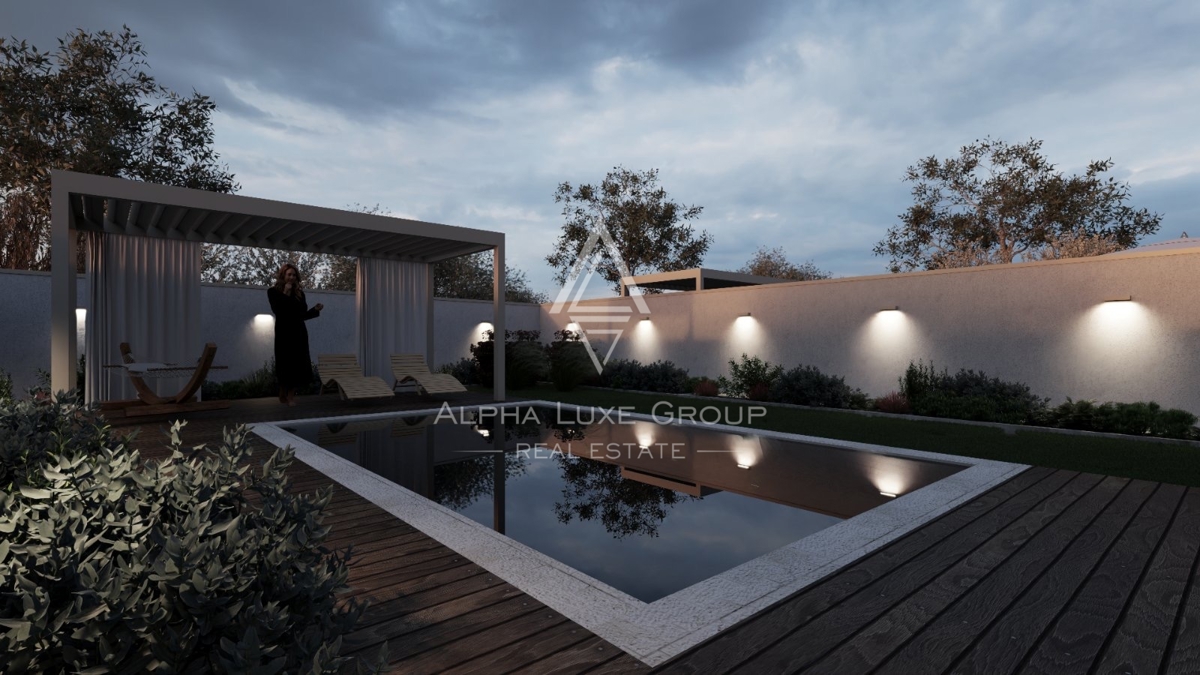 Istria, Tar: Appartamento con Terrazza e Vista sul Mare