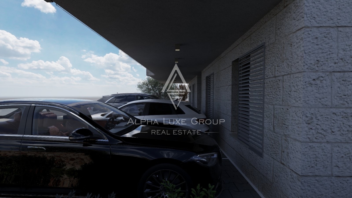 Istria, Tar: Appartamento con Terrazza e Vista sul Mare