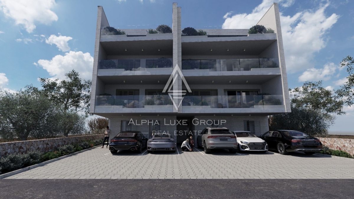 Istria, Tar: Appartamento con Terrazza e Vista sul Mare