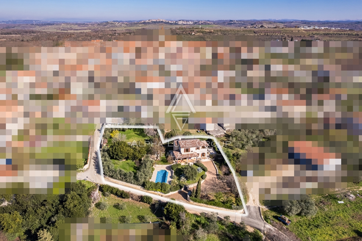 Brtonigla, Istria – Affascinante villa in pietra vista mare