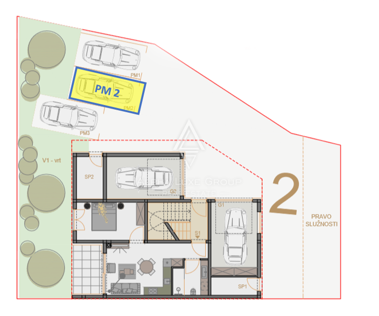 Pola, Istria: Appartamento moderno 2 camere piano 1