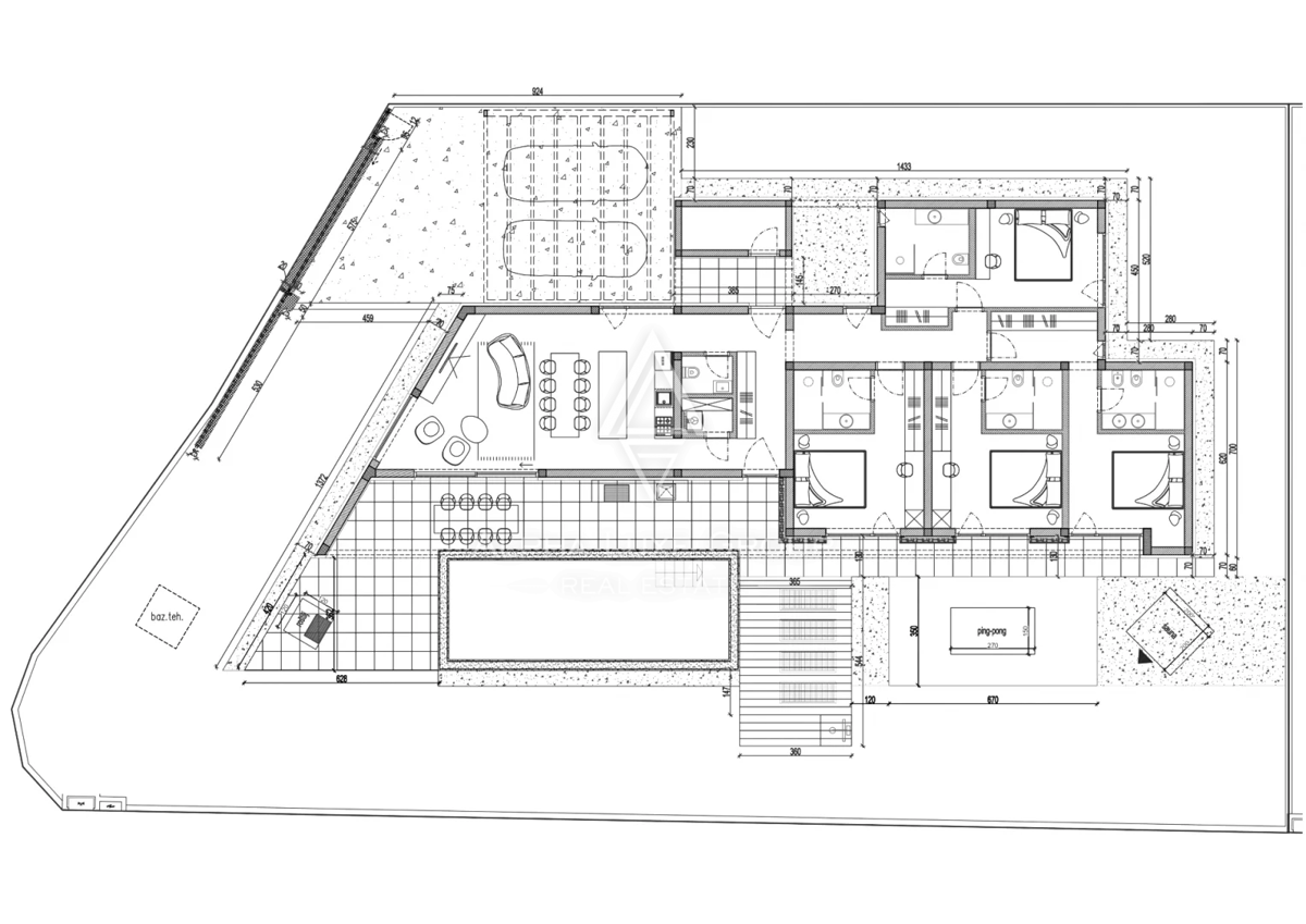 Istria, Poreč: Villa di lusso al bordo del villaggio