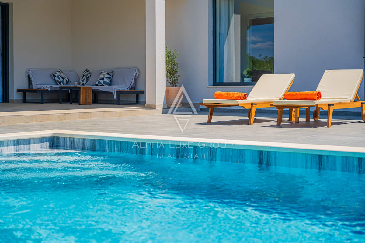 Istria, Labin: Casa affascinante con piscina