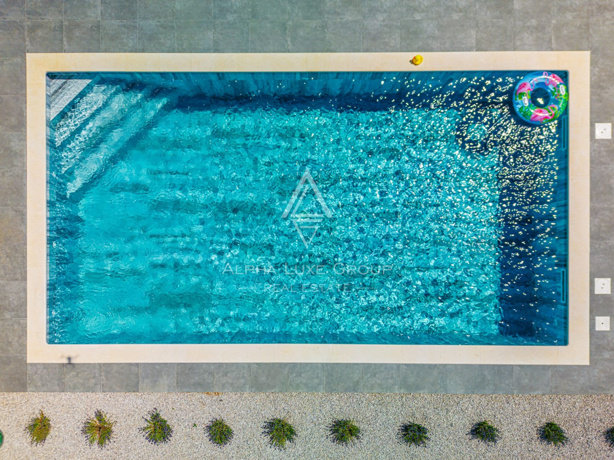 Istria, Labin: Casa affascinante con piscina