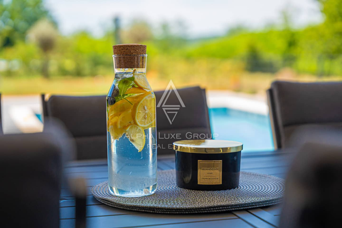 Istria, Labin: Casa affascinante con piscina