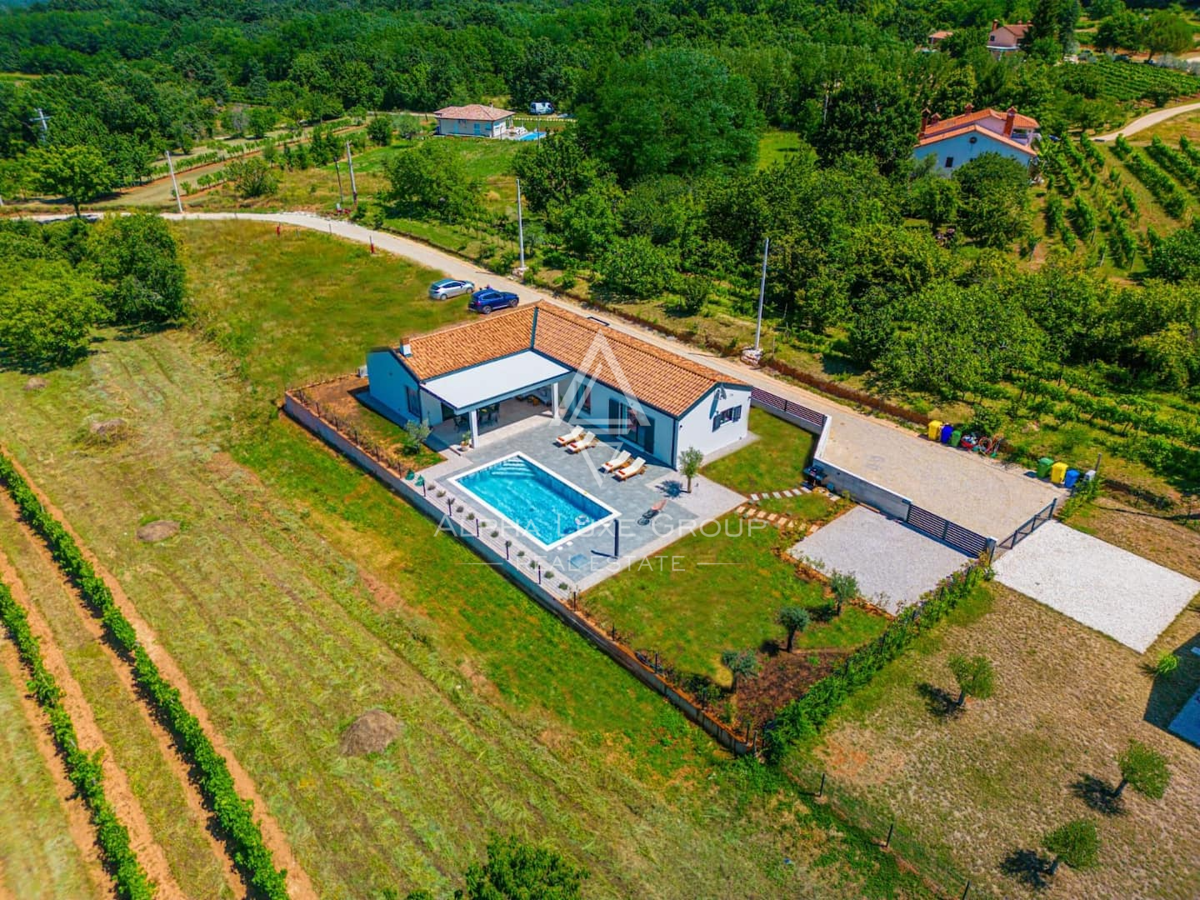 Istria, Labin: Casa affascinante con piscina