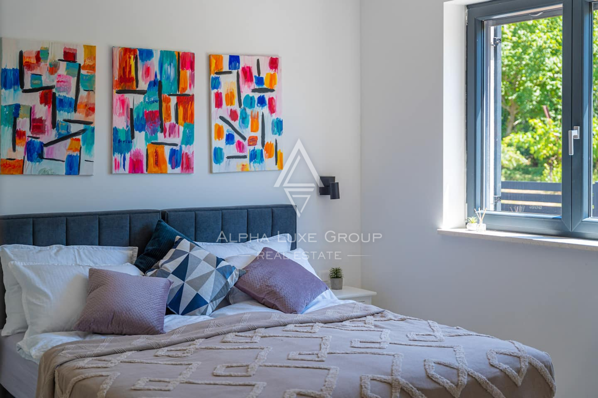 Istria, Labin: Casa affascinante con piscina