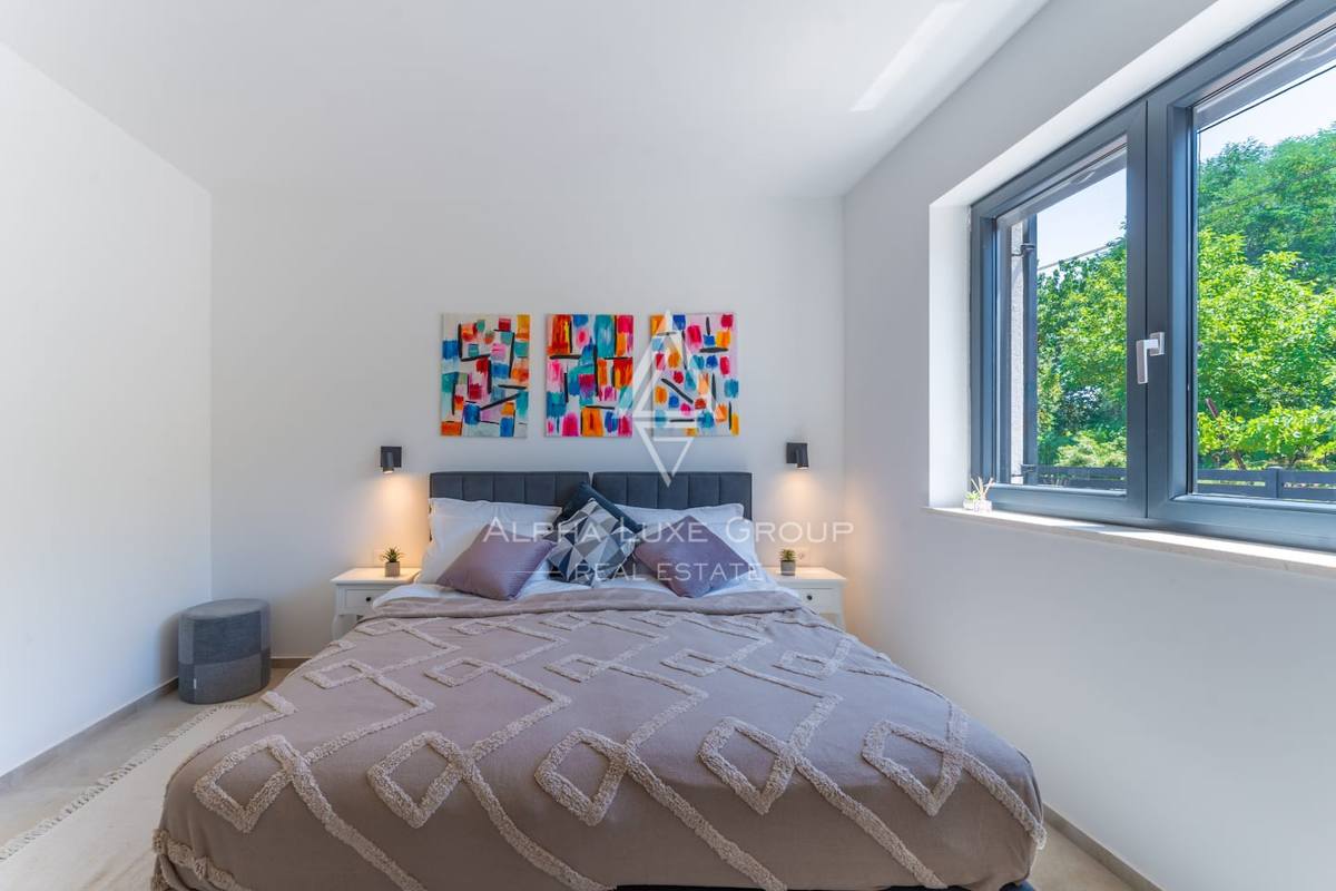 Istria, Labin: Casa affascinante con piscina