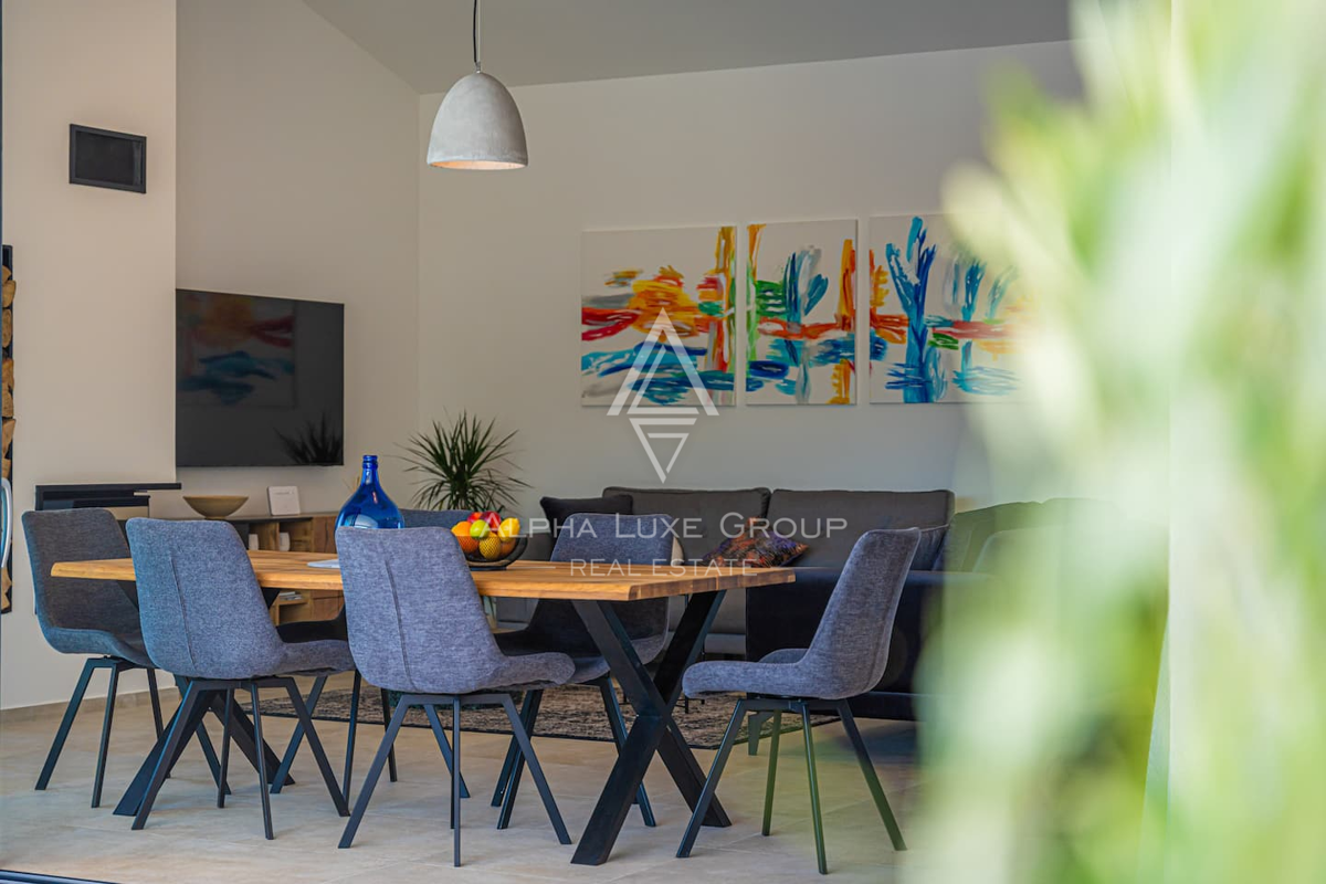 Istria, Labin: Casa affascinante con piscina