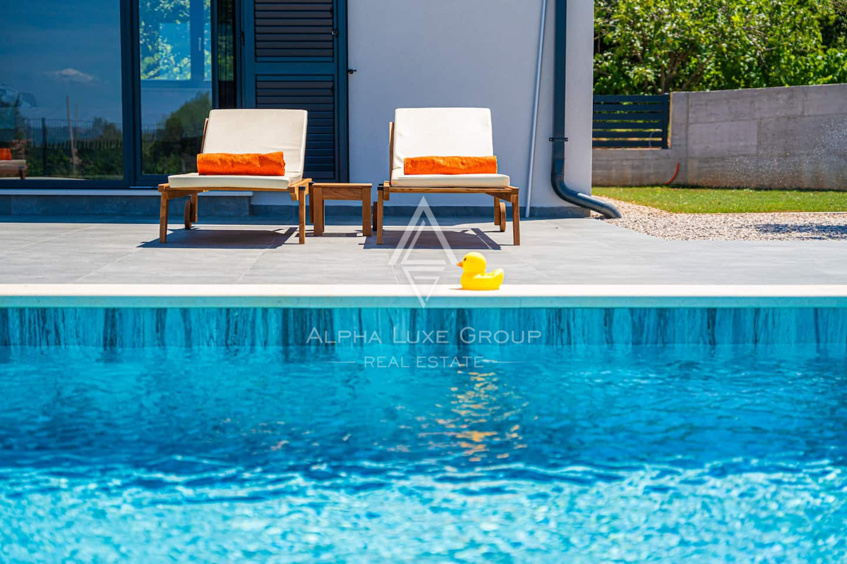 Istria, Labin: Casa affascinante con piscina