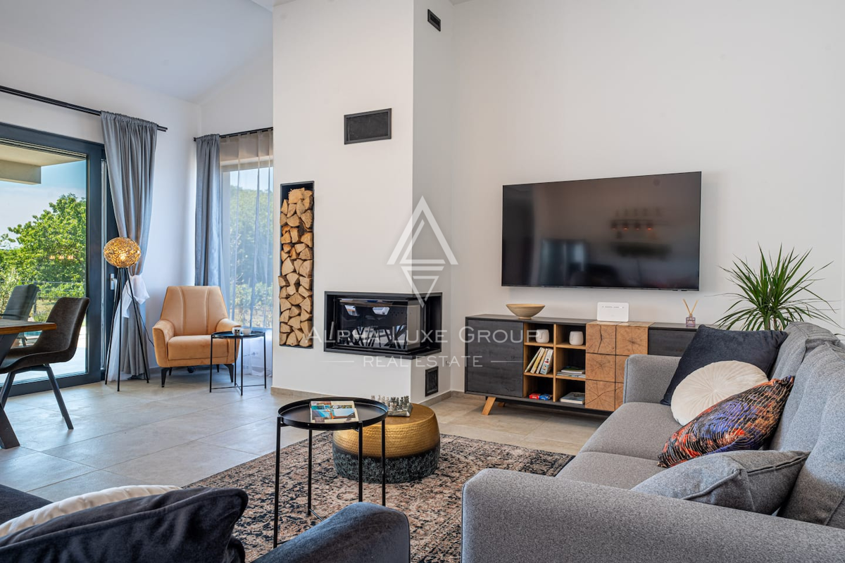 Istria, Labin: Casa affascinante con piscina